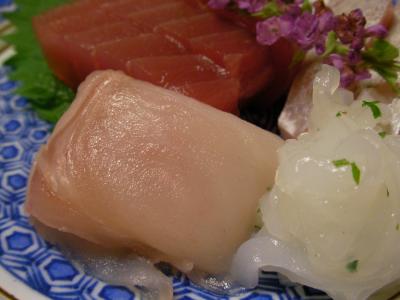 川ふぐ刺身